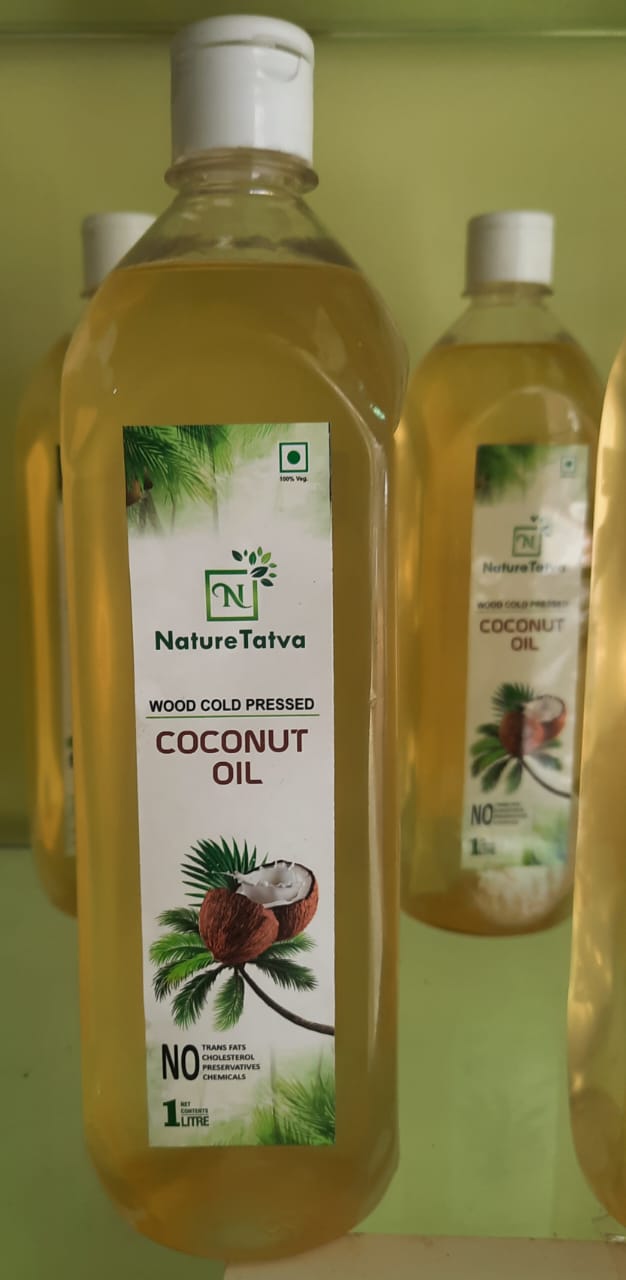 Wood Pressed Coconut Oil